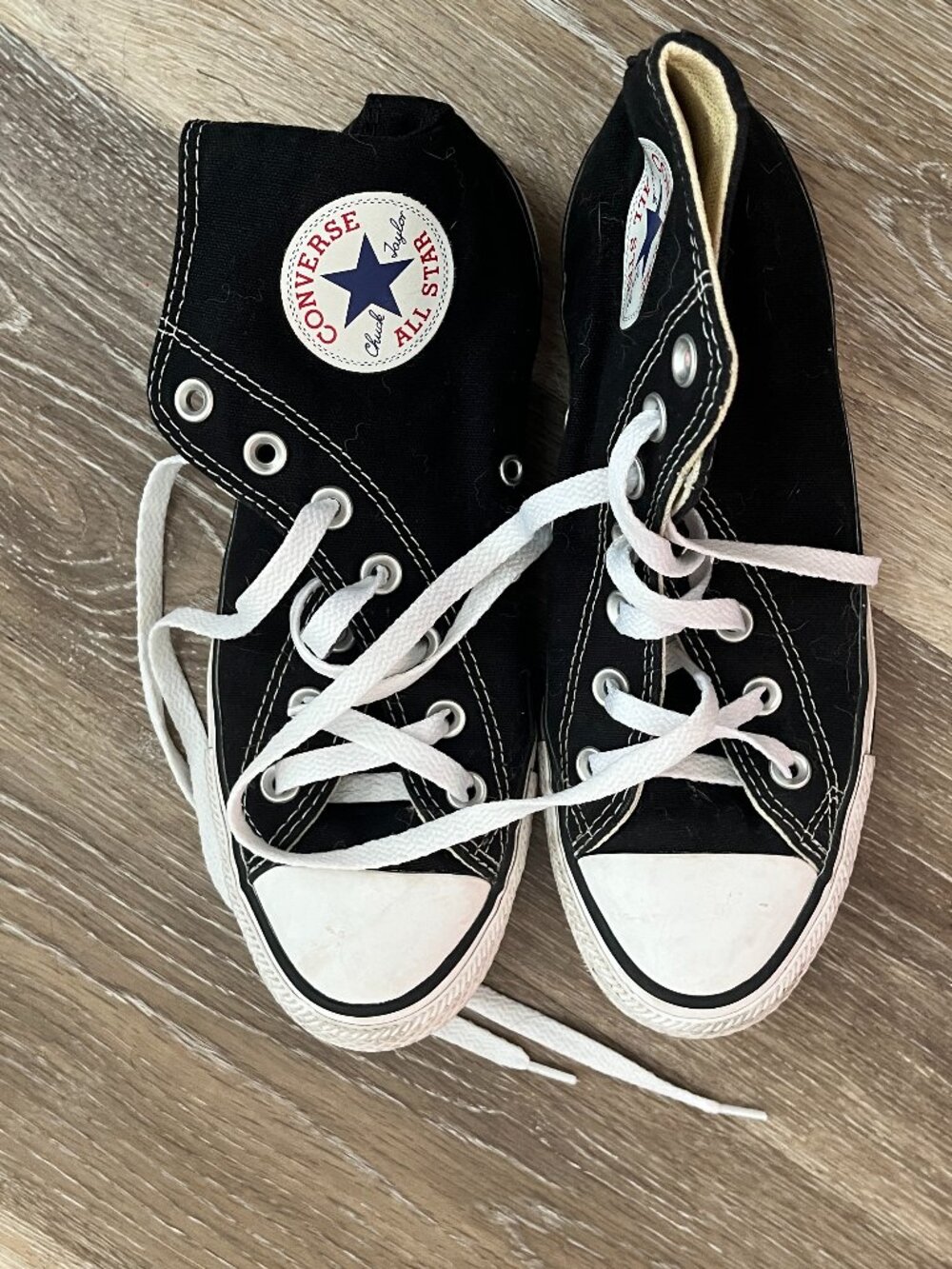 Classic Black and White Converse